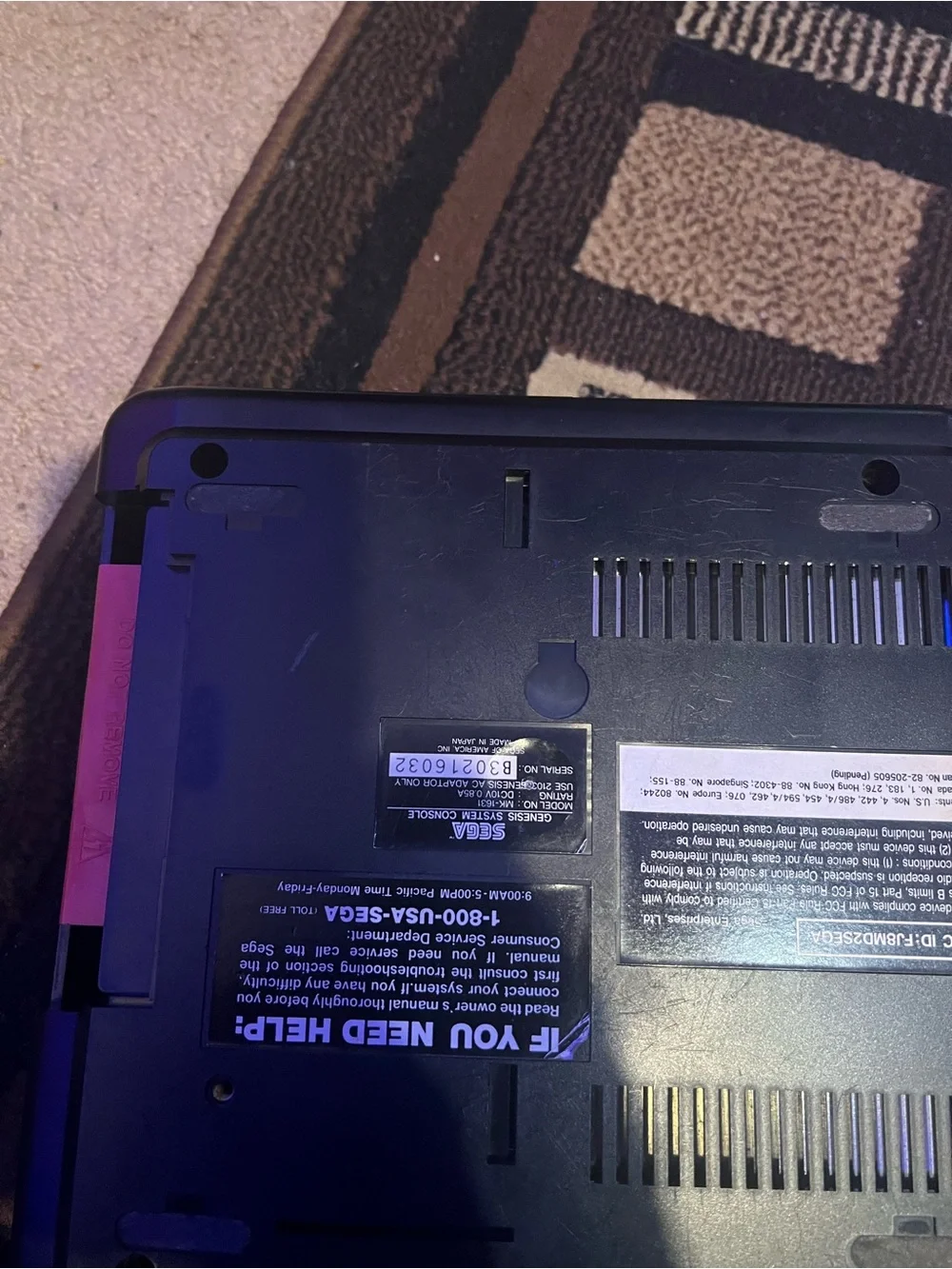 Genesis Console model 2